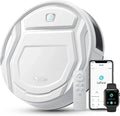 Lefant M210 Pro Robot Vacuum Cleaner, 2200 Pa Suction, 120 Min Autonomy, Tangle-Free Robot Vacuum Cleaner, Thin, Ideal for Pet Hair, Low Hair Carpets, Wi-Fi/App/Alexa, Grey