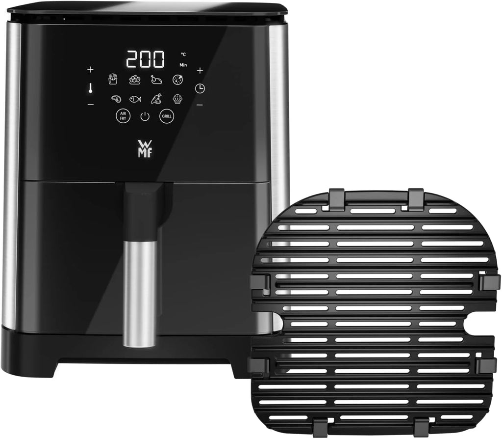WMF Multi Taste Airfryer - Freidora de Aire sin Aceite, 4,2 L, 8 Programas Preestablecidos, Deshidratador y Grill, Pantalla Táctil, Fácil de Limpiar