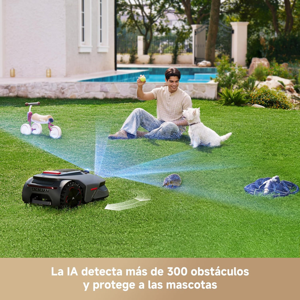 MOVA LiDAX Ultra 1200 Robot cortacésped, sin RTK
