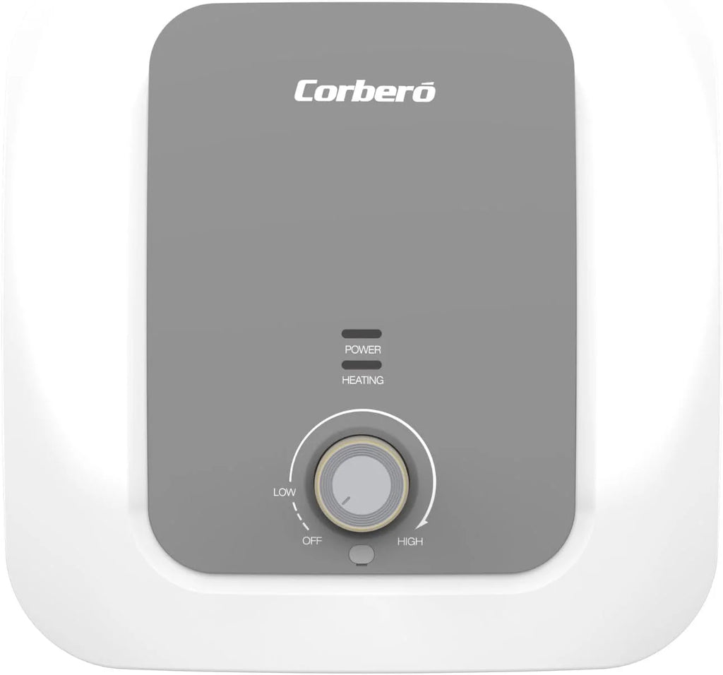 Corberó – Compact Mechanical Electric Thermo | CTWBMEC30 | 30L | Vertical Installation | Outdoor Thermometer | Adjustable Thermostat | Anti-Corrosion Protection | Energy Efficient C
