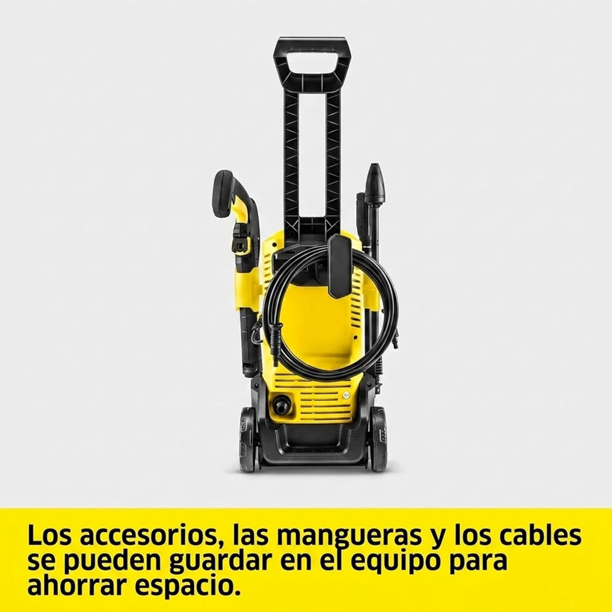 Kärcher Hidrolimpiadora K 3 FJ Home, presión: máx. 120 Bar, Incl. Boquilla de Espuma para una Espuma Bien adherida y máxima Potencia para disolver la Suciedad y HomeKit, Amarilla