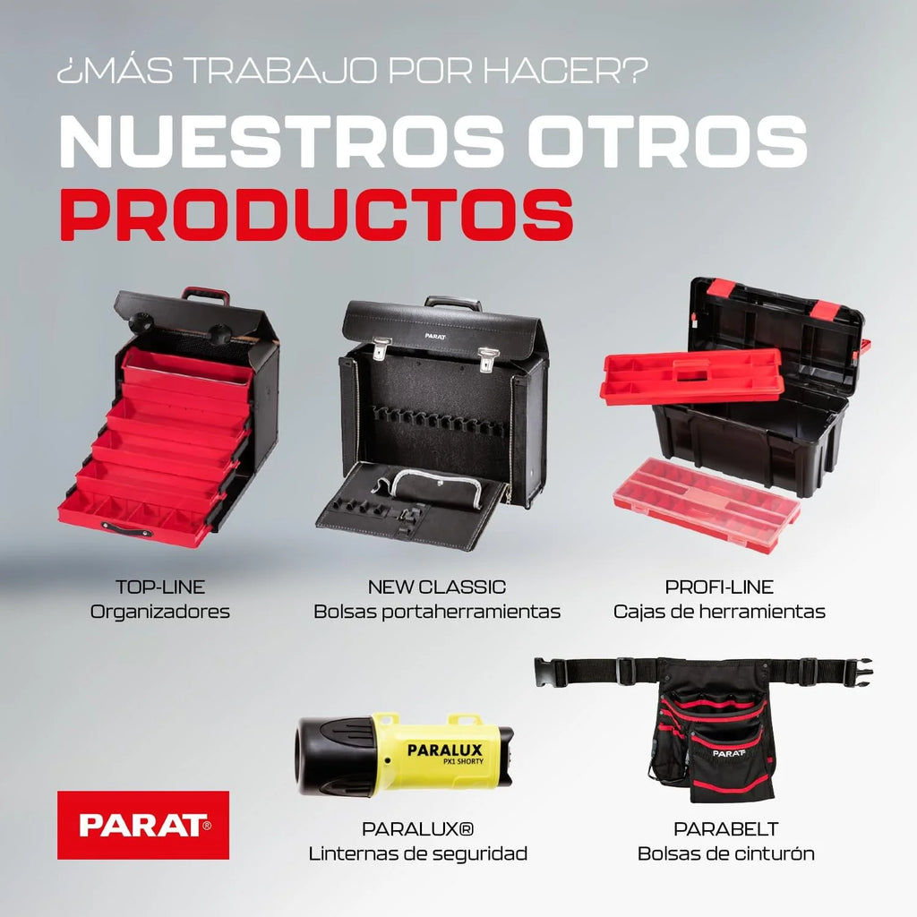 Parat 1945010001 Limited Edition - Maletín de herramientas (tamaño XL, bolsa de herramientas sin contenido, color negro)