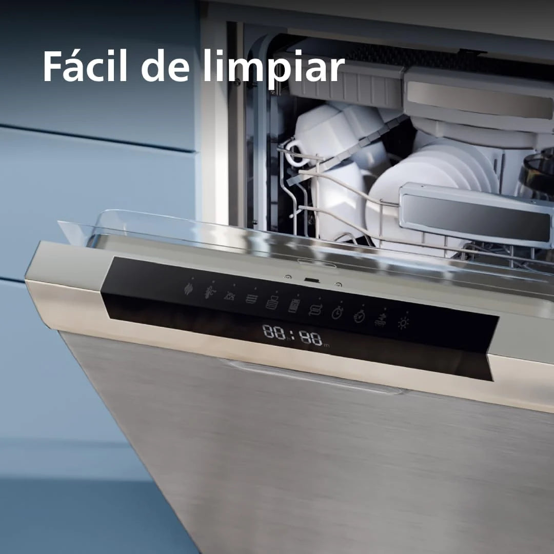 Philips 7000 Máquina para Hacer Pasta Fresca, ProExtrude, 8 Discos, Negro