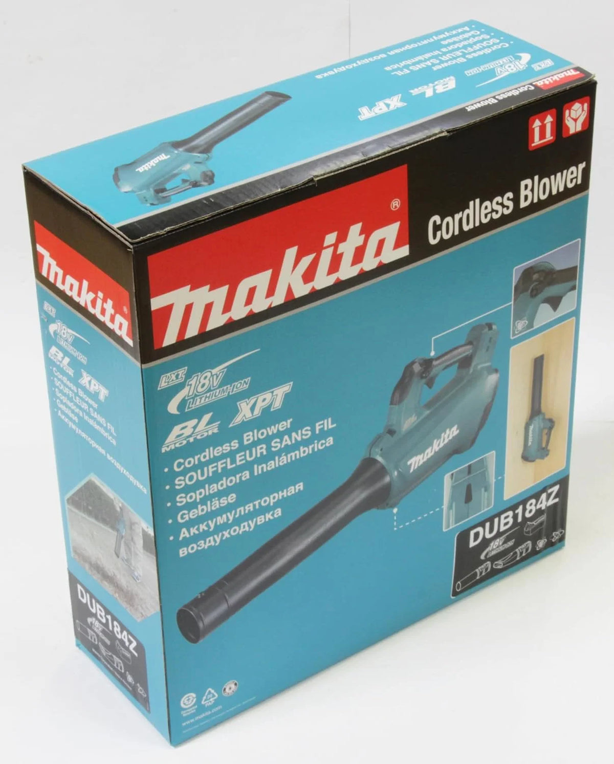MAKITA DUB184Z - Soplador bateria 18v lxt bl Negro