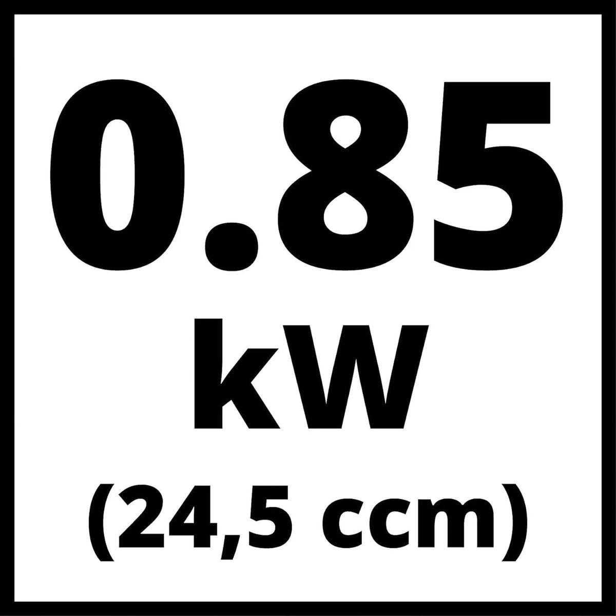 Einhell Recortasetos a gasolina motor de dos tiempos refrigerado por aire - GE-PH 2555. 0,85 KW, capacidad 0,33 litros, longitud de la espada 61 cm, espaciado entre dientes de 28 mm