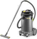 KÄRCHER Aspirador en seco y húmedo NT 48/1, Potencia: máx. 1380 W, Filtro de Cartucho PES, depósito: 48 l, Manguera de aspiración: 2,5 m, Boquilla Ancha para Suelo (360 mm), Tubo de desagüe
