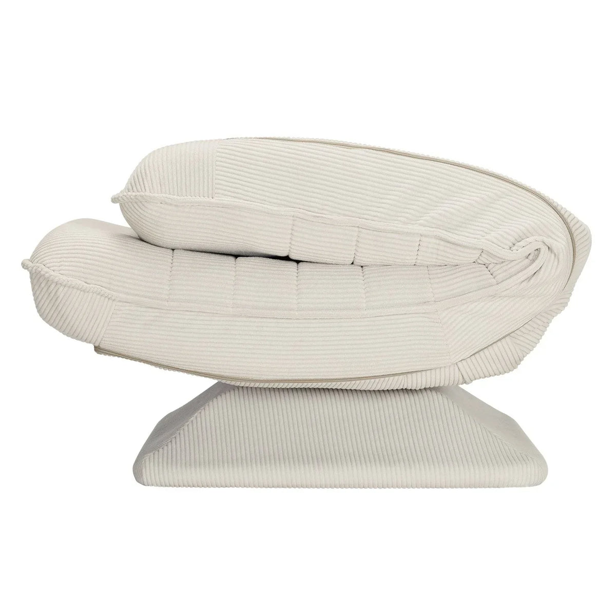 2025 Sillón relax Korsika en terciopelo acanalado