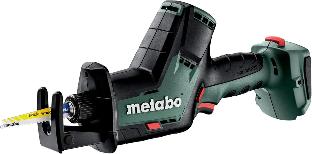 METABO MÁQUINAS - SIERRA DE SABLE DE BATERÍA SIN ESCOBILLAS_Con batería de Litio 18 V - SSE 18 LTX BL Compact