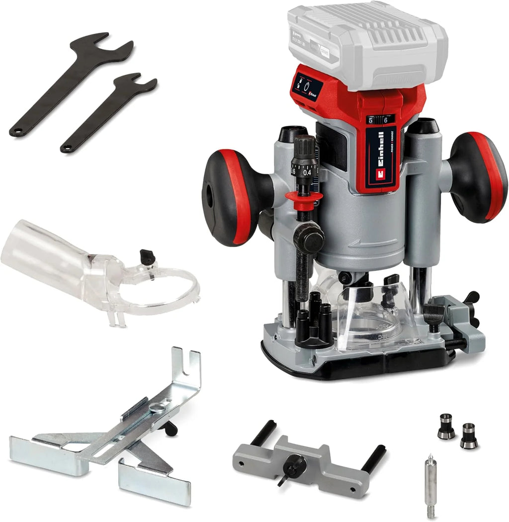 Einhell Professional Tupí y batería TP-RO 18 Li BL-Solo