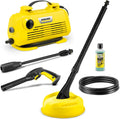 Kärcher Hidrolimpiadora K 2 Horizontal VPS Home, presión: 110 Bar, caudal: 360 l/h, Rendimiento: 20 m²/h, 3,5 kg, Pistola de Alta presión, Vario Power Jet, Kit para el hogar