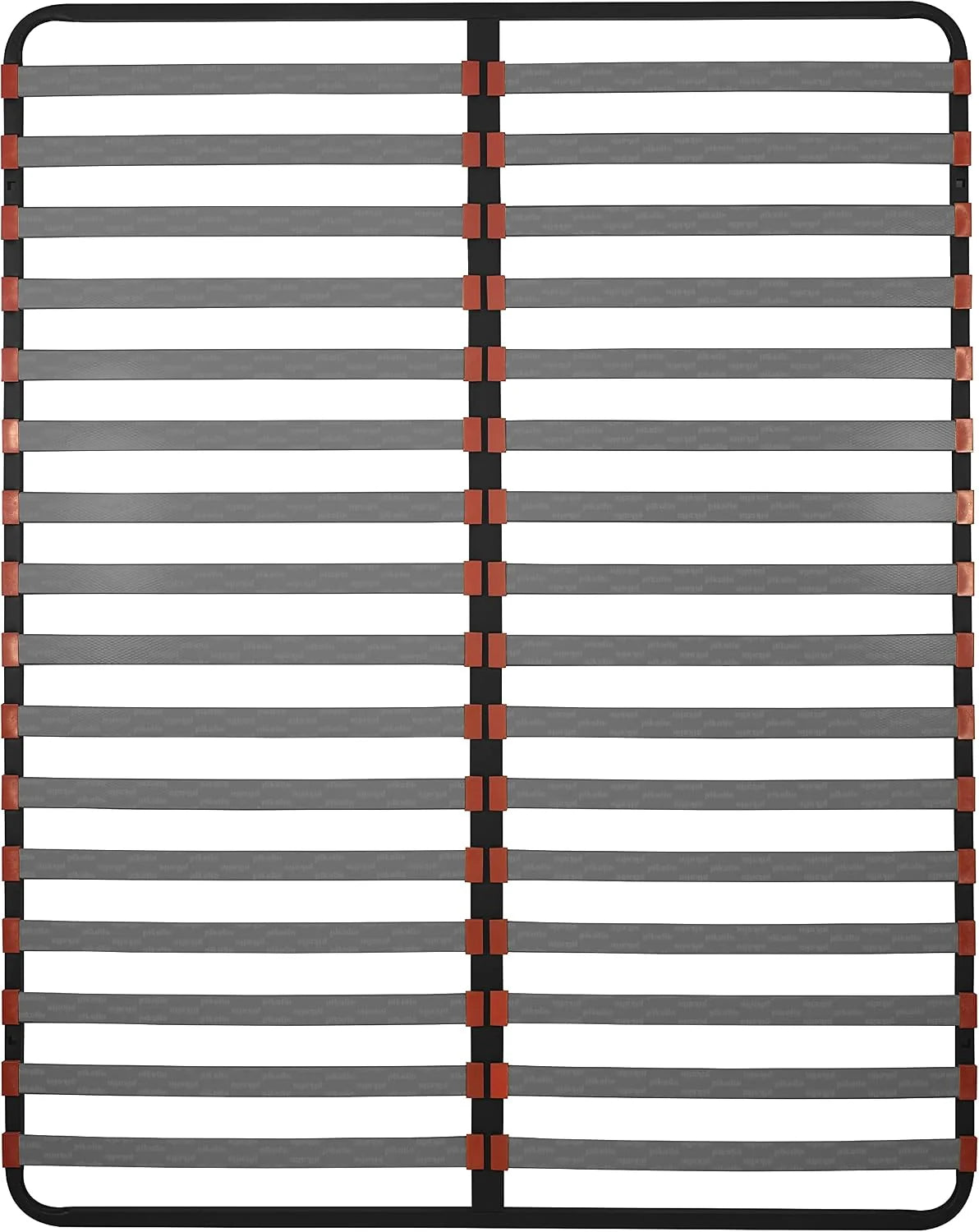 PIKOLIN 16 Wooden Slats | 135 x 190 | 4 Legs - Height 26 cm | Reinforced Steel Frame | High Elasticity and Ventilation | Independence of Beds | Premium Delivery Service