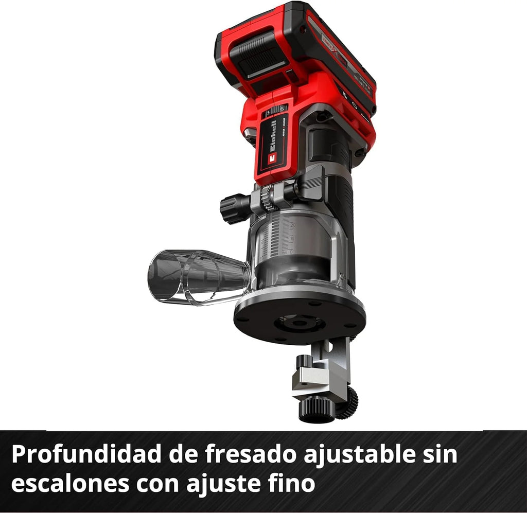 Einhell Professional Fresadora de cantos a batería TP-ET 18 Li BL-Solo