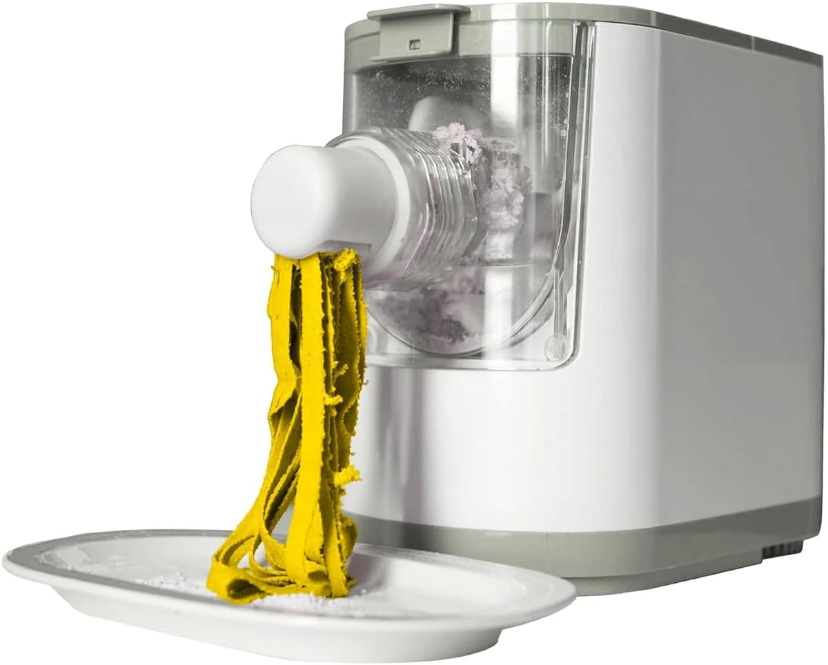 Máquina para hacer pasta eléctrica con 12 moldes, máquina para hacer pasta en 3 minutos, 43,7 x 30,6 x 21,9 cm, 200 W