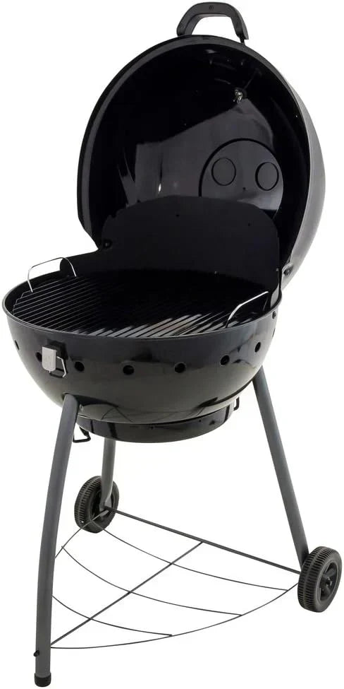 Char-Broil Kettleman Charcoal Barbecue - Kettle Charcoal Grill, TRU-Infrared Technology, Removable Ash Tray - Optimal for Outdoor, Garden & Patio Cooking
