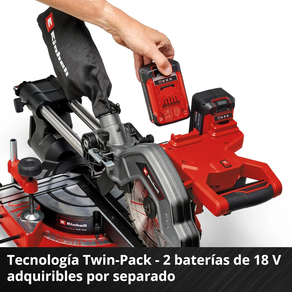 Einhell Sierra de tracción, vaivén e inglete TE-SM 36/8 L Li-Solo