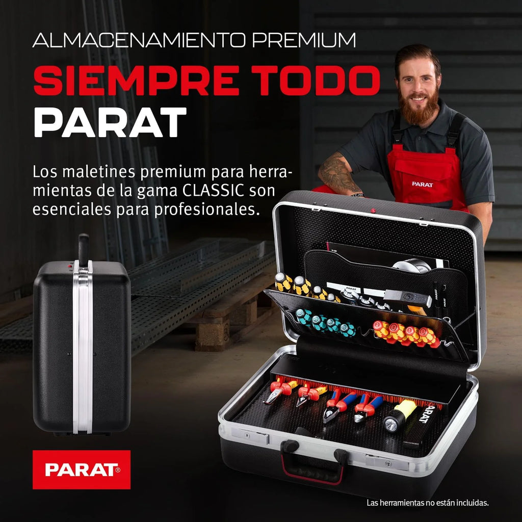 Parat 1945010001 Limited Edition - Maletín de herramientas (tamaño XL, bolsa de herramientas sin contenido, color negro)