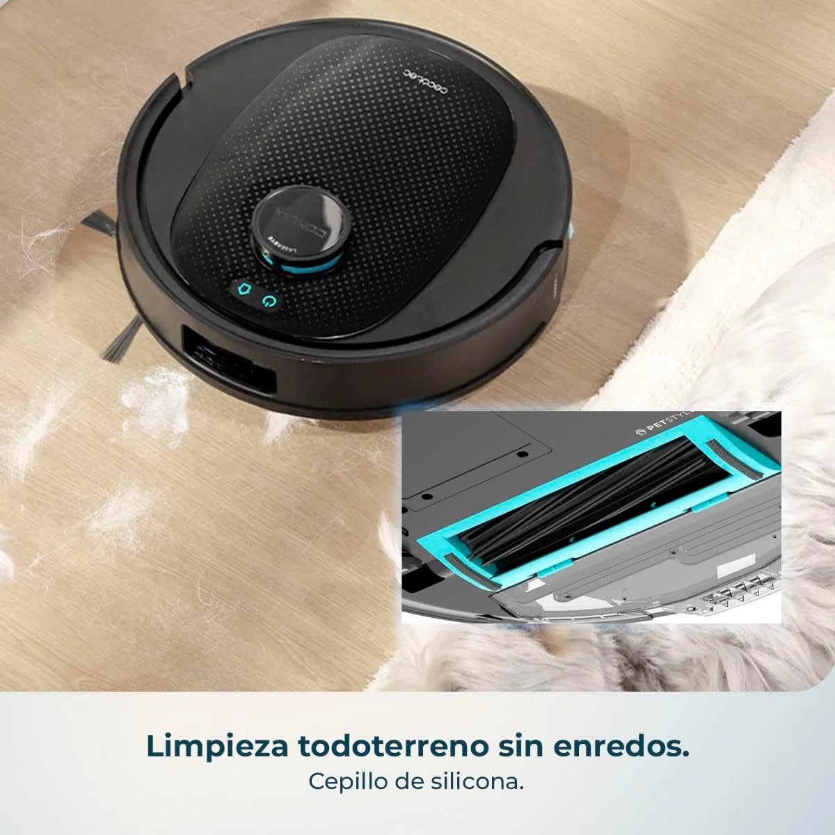 Cecotec Robot Aspirador y Friegasuelos con IA Conga Y80 X-Treme