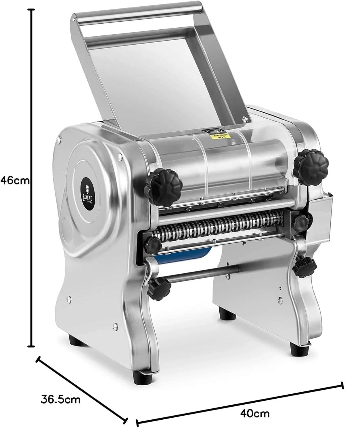 Royal Catering RC- EPM220 Máquina para pasta - 22 cm - de 1 a 14 mm - eléctrica
