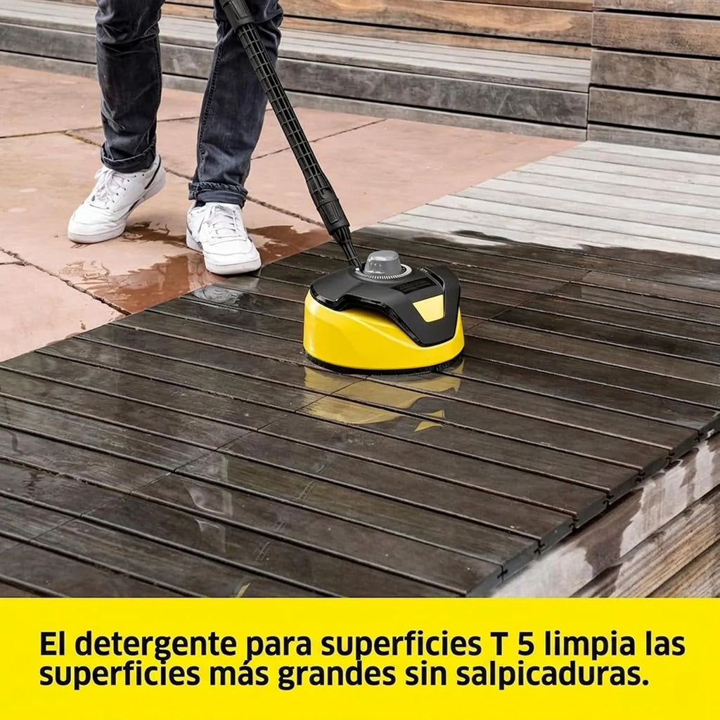 Kärcher Hidrolimpiadora K 4 FJ Home, presión: máx. 130 Bar, caudal: 420 l/h, Rendimiento de Superficie: 30 m²/h, Incl. Kit para el hogar y Boquilla de Espuma, Amarillo