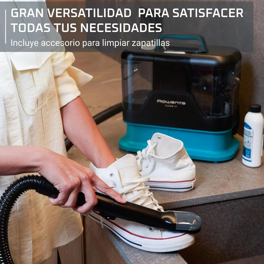 Rowenta Clean It, Aspiradora tapicerías 750 W, 6 Acc, Hasta 13,5 kPa