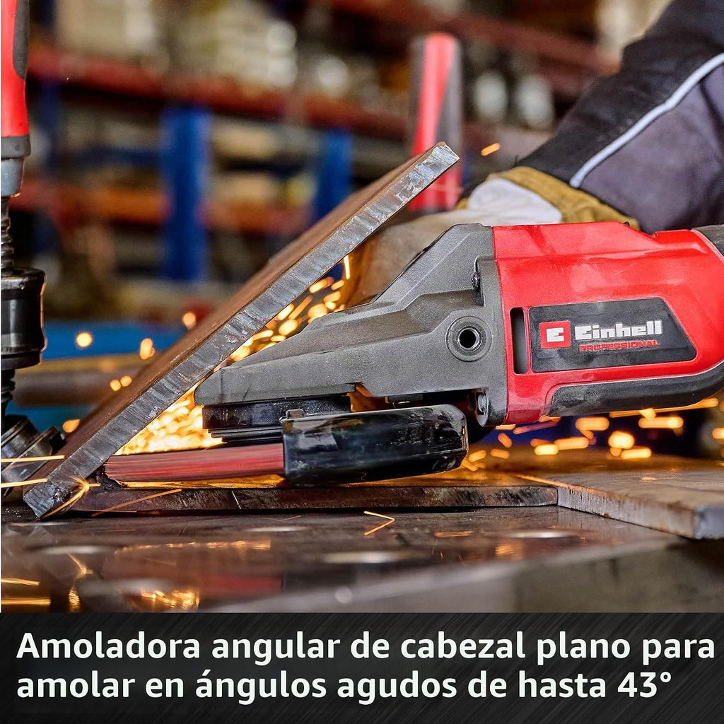 Einhell Professional Amoladora angular a batería TP-AG 18/125 F Li BL