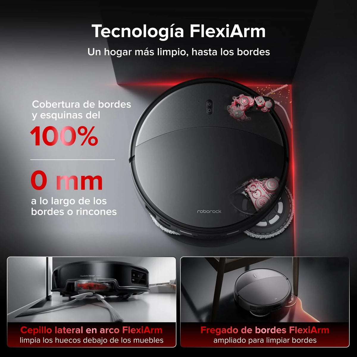 roborock Saros 20 Robot Aspirador Succión Extrema de 36000 Pa