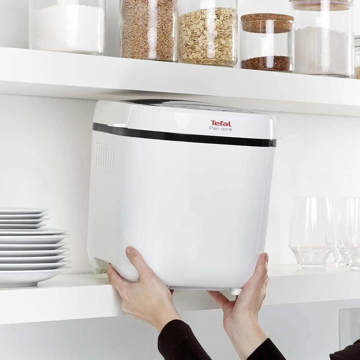 Tefal Pain Doré wit/grijs PF2101 - panificadoras