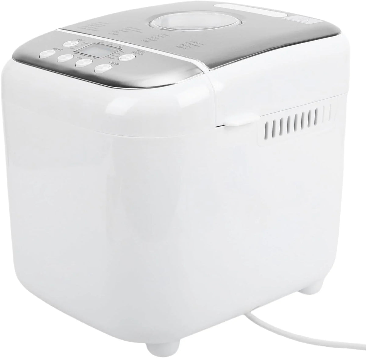 Panificadora Programable, Automática de 600 W con 3 Tamaños de