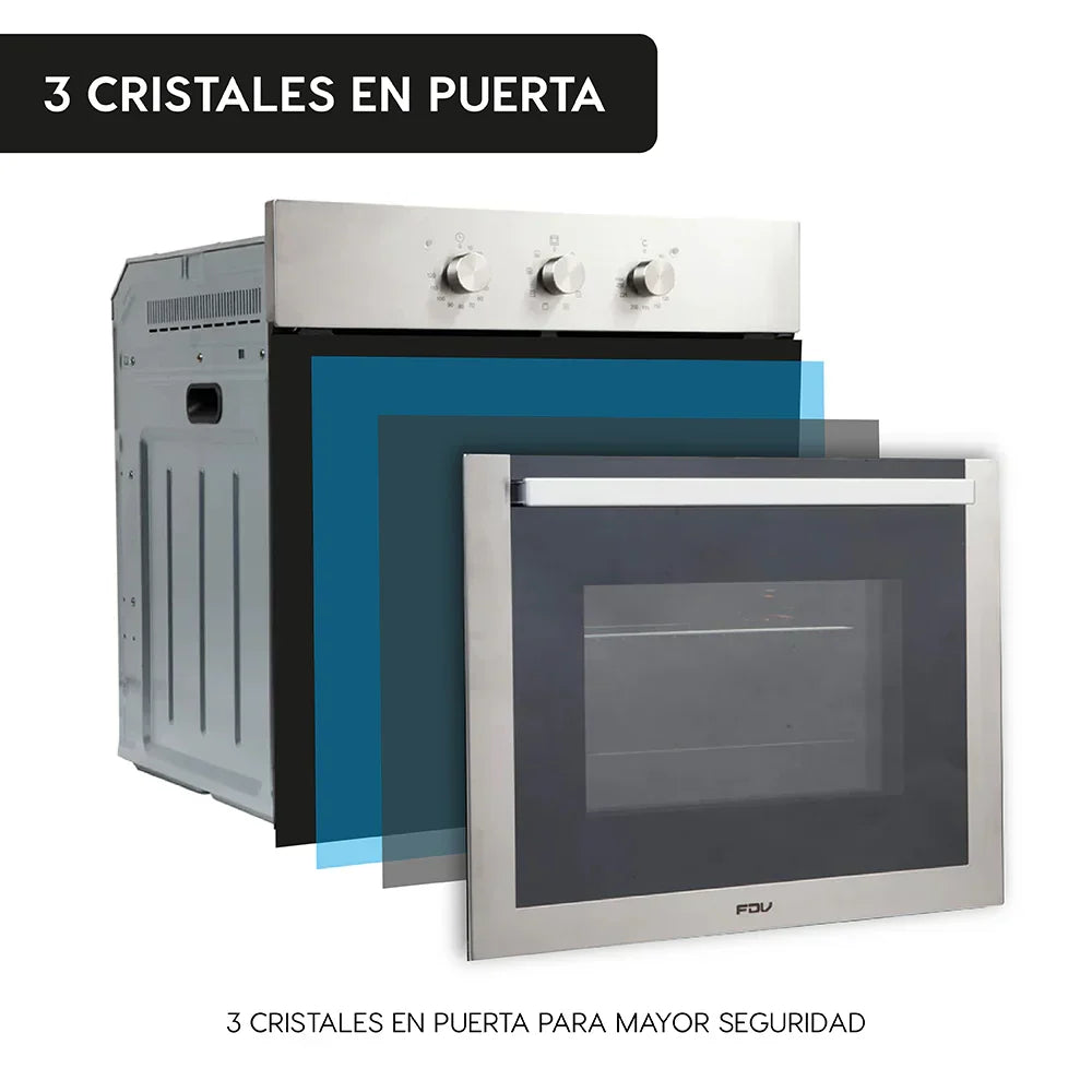 2025 Horno Empotrado Elite 52 Lts FDV