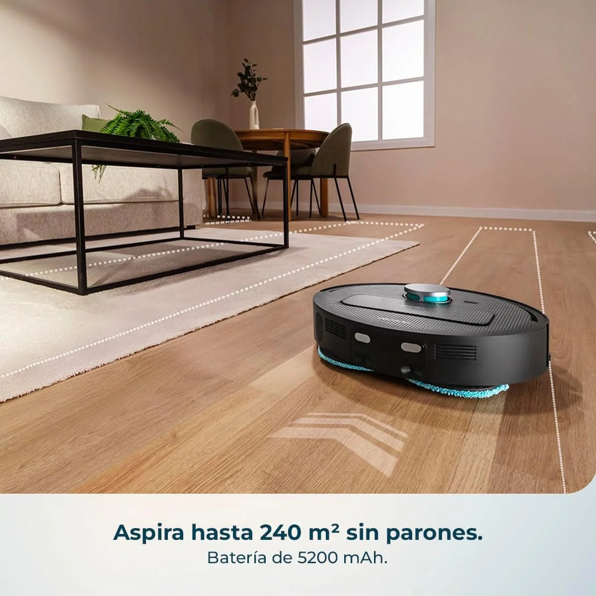 Cecotec Robot Aspirador y Friegasuelos con Autovaciado Conga X50 X-Treme