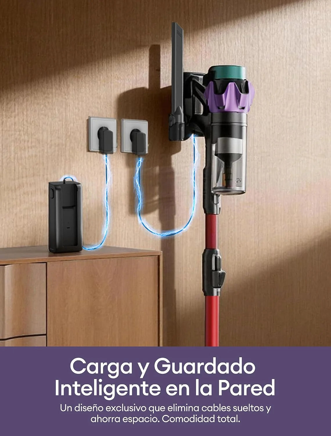 Ultenic U18Pro Aspiradora sin Cable 55Kpa/80Mins, Sistema Multiciclón
