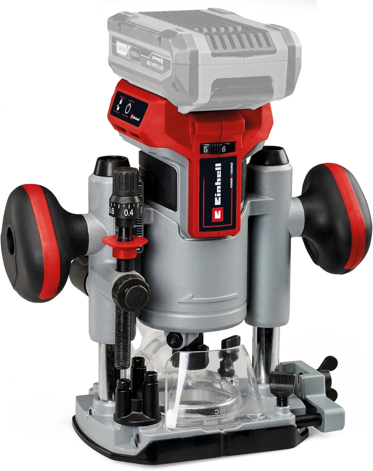 Einhell Professional Fresadora superficie/cantos TP-RO 18 Set Li BL-Solo