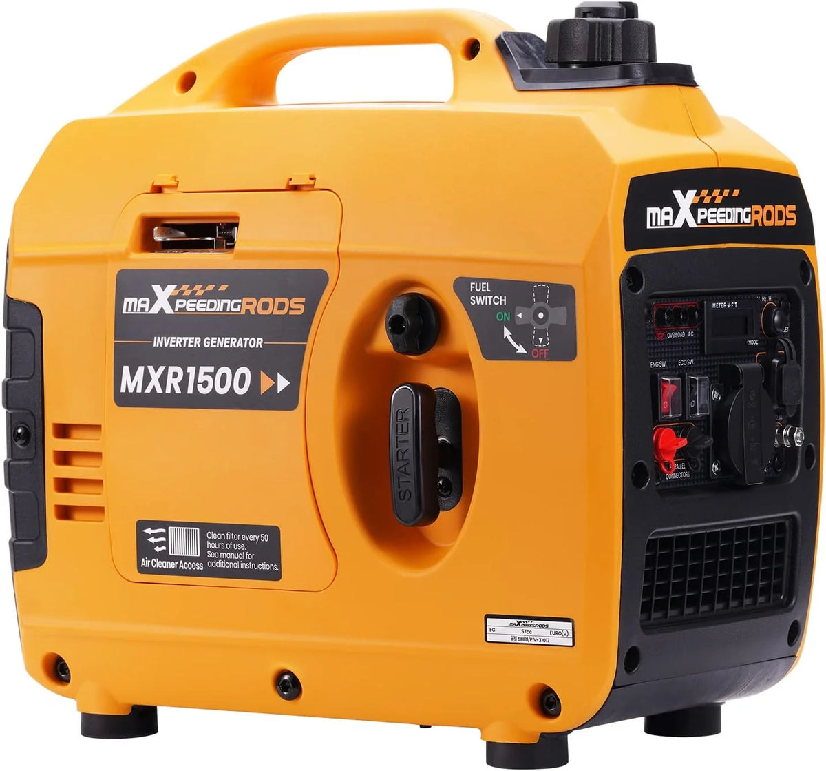 maXpeedingrods 1200W Generatore di Corrente Portatile Leggero 11,5 kg