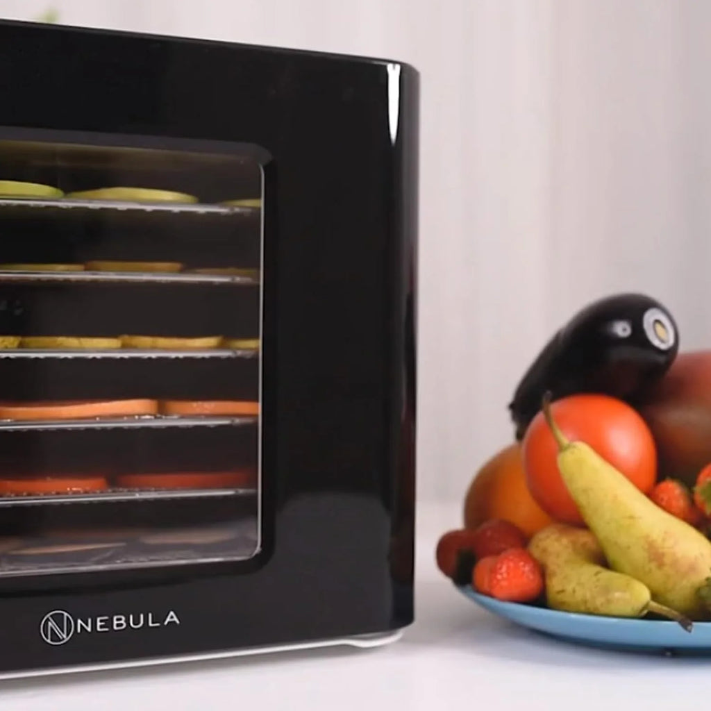 Nebula Deshidratador De Alimentos De 400W Con 6 Bandejas | Negro