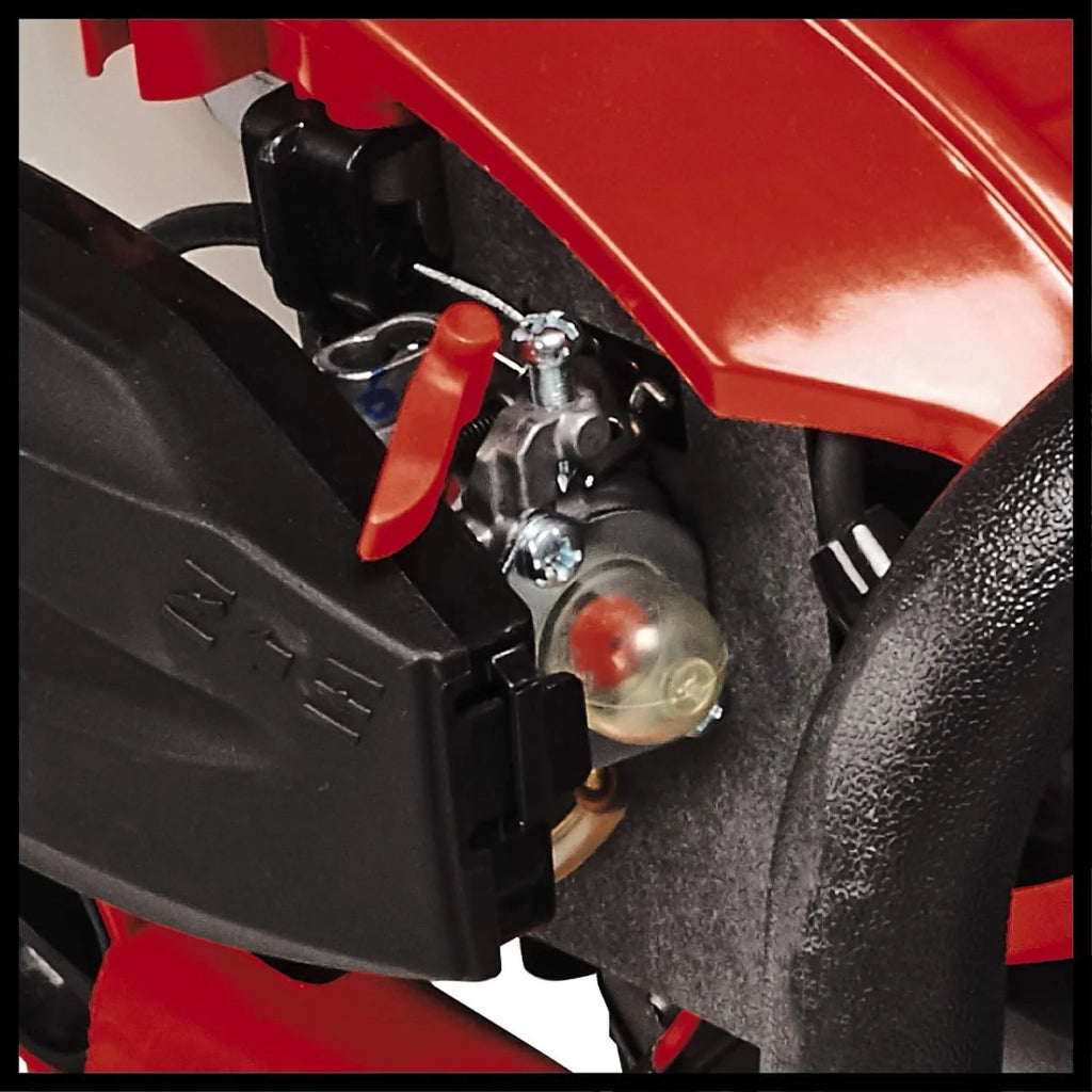 Einhell Recortasetos a gasolina motor de dos tiempos refrigerado por aire - GE-PH 2555. 0,85 KW, capacidad 0,33 litros, longitud de la espada 61 cm, espaciado entre dientes de 28 mm