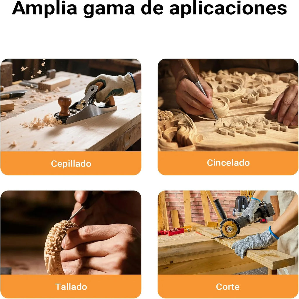 Wiltec Banco de Trabajo de Madera 126x50x84 cm para carpintería con Pinzas de sujeción y cajones