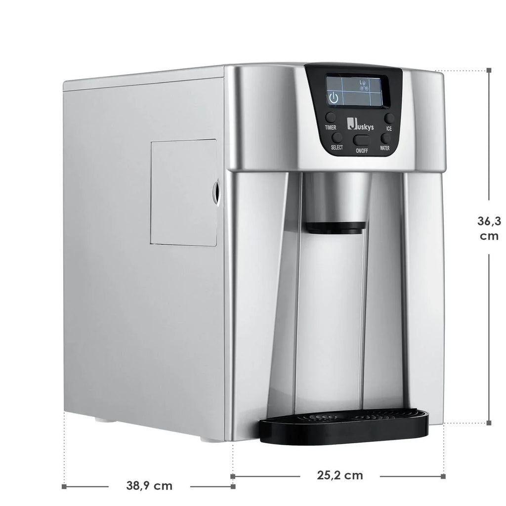 2025 Máquina de hielo PIM200L con dispensador – ¡Refrescate con hielo siempre listo!