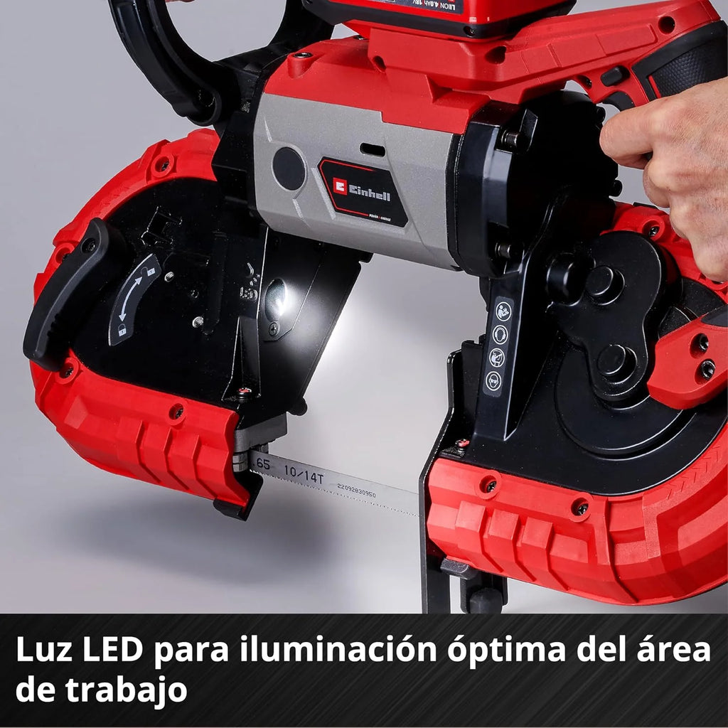 Einhell Sierra de banda con batería TE-MB 18/127 U Li-Solo