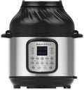 Instant Pot Duo Crisp + Air Fryer 5.7L Multicooker 11 en 1 Cocina a presión, saltea, cocina al vapor, a fuego lento, sousvides, calienta, fríe al aire, hornea, asa y deshidrata