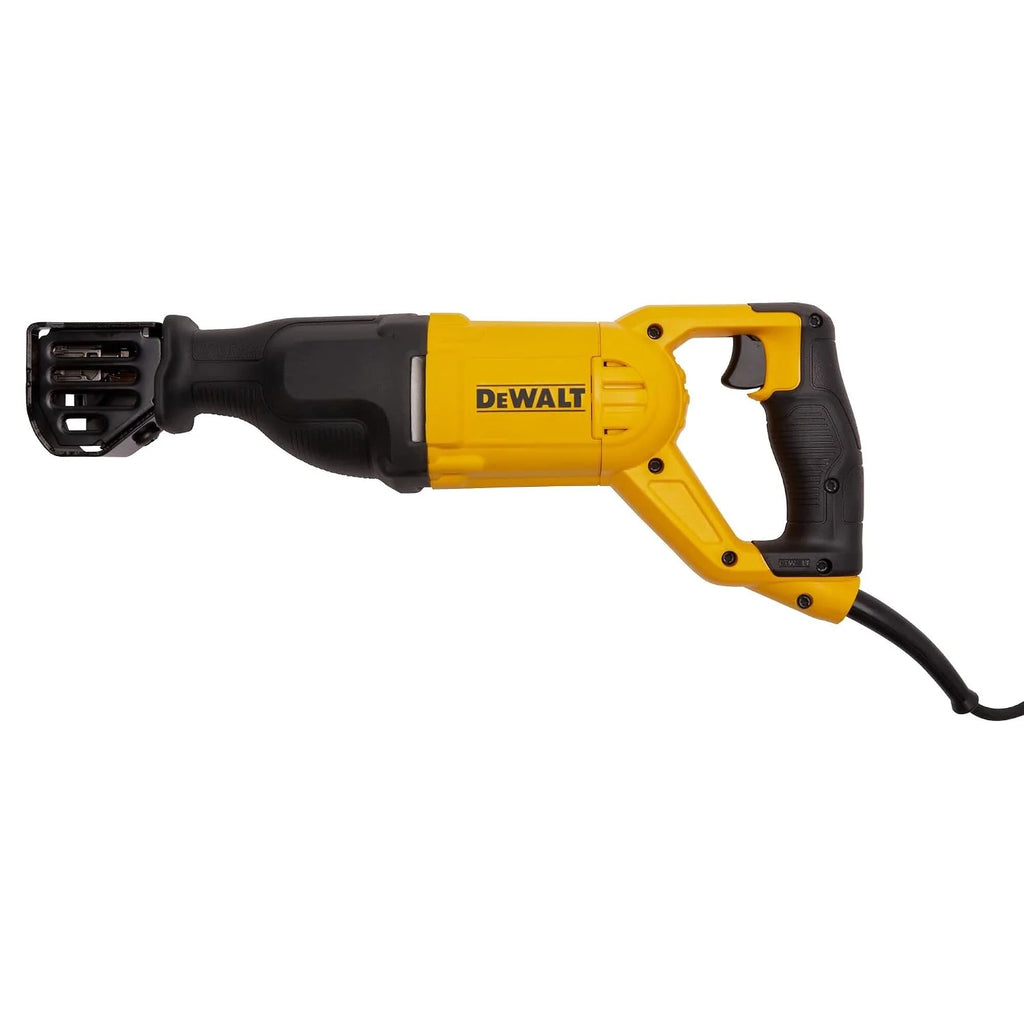 DeWALT DWE305PK-QS - Sierra Sable Electronica con Velocidad Variable, 1100 W, Amarillo