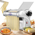 Moongiantgo Máquina de Pasta Eléctrica, 3 Cuchillas, 9 Marchas de Grosor