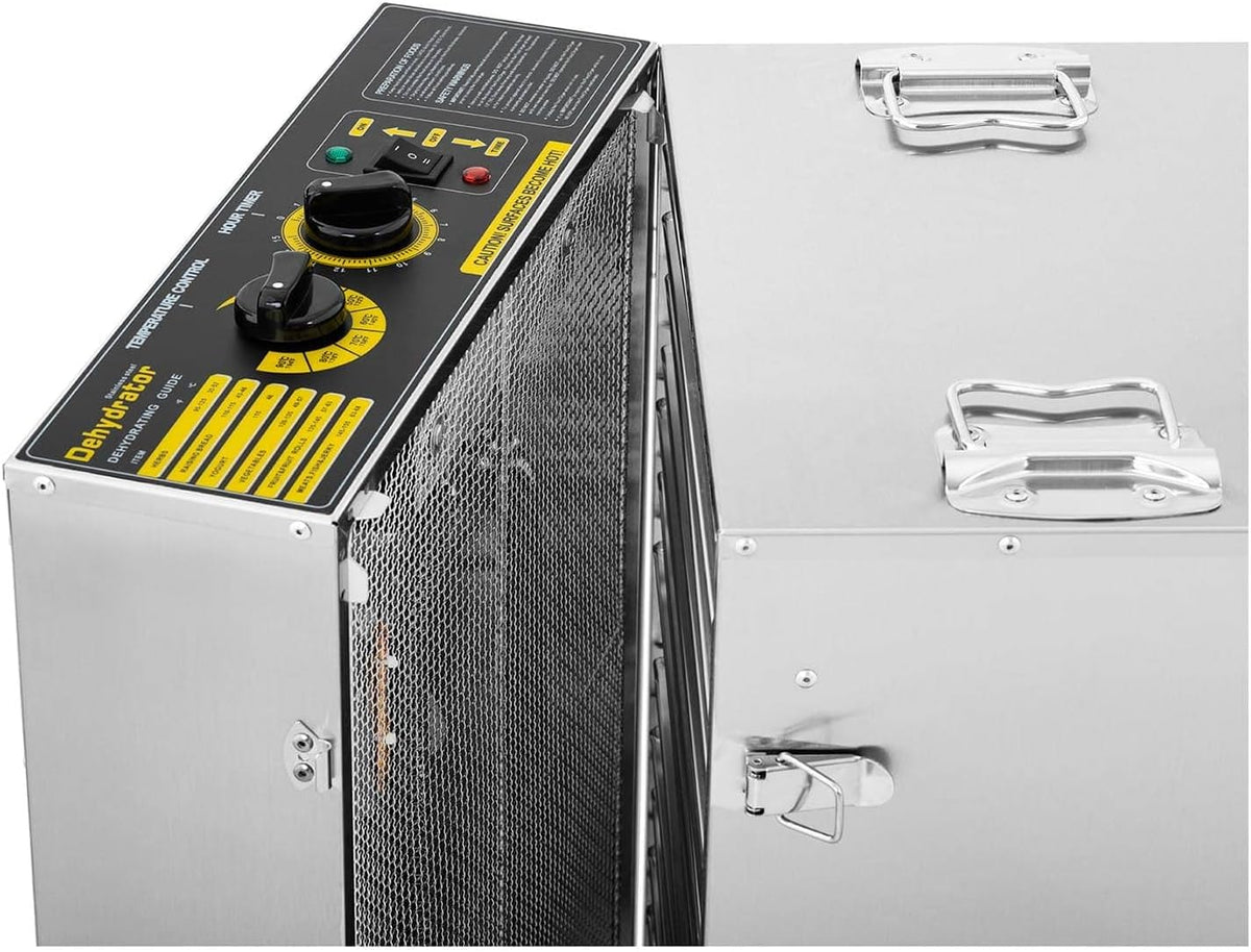Royal Catering Deshidratador De Alimentos Máquina Secadora RCDA-1350/100S