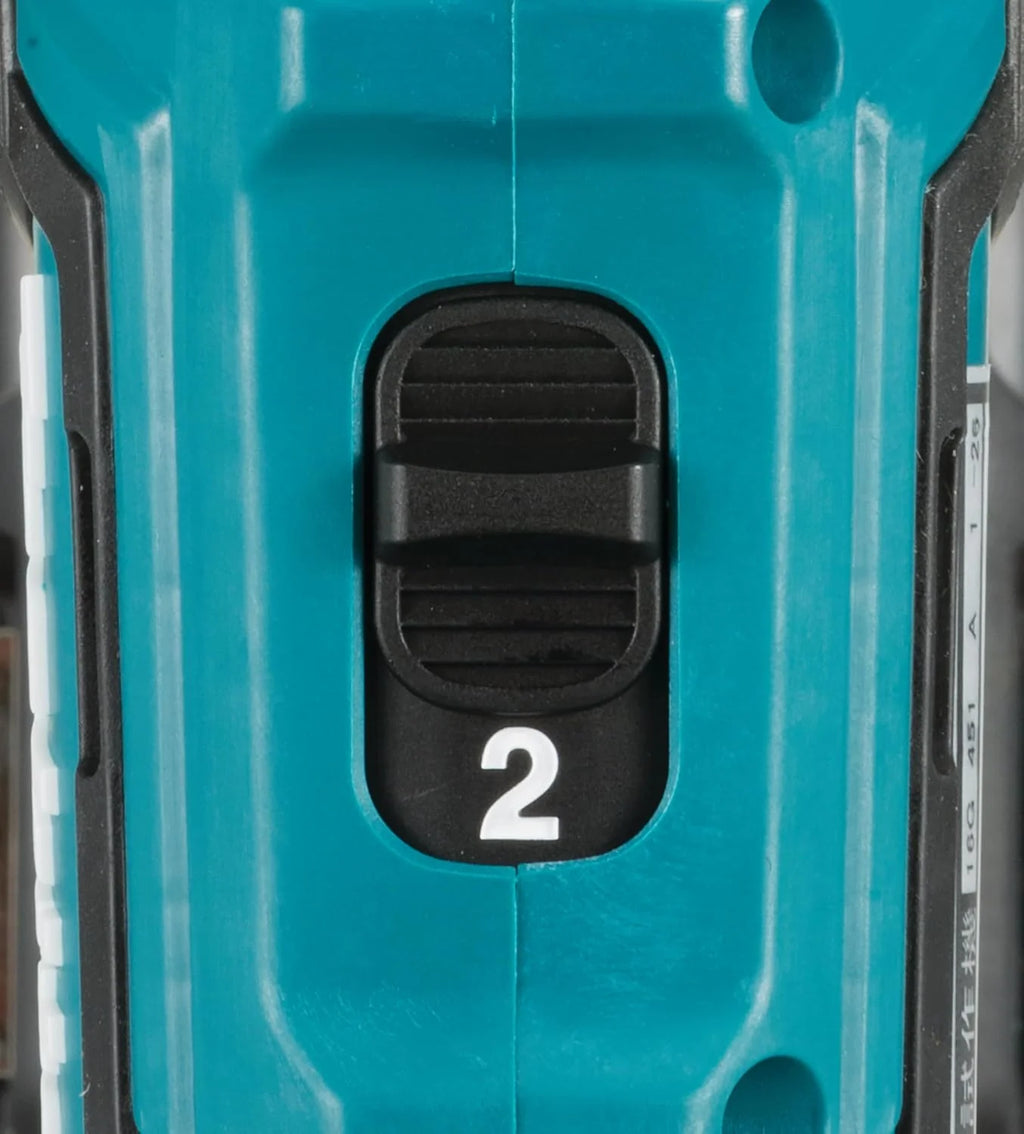 Makita HP333DSAX1 Taladro atornillador inalámbrico 12 V máx. / 2,0 Ah, 2 baterías y cargador en maletín de transporte
