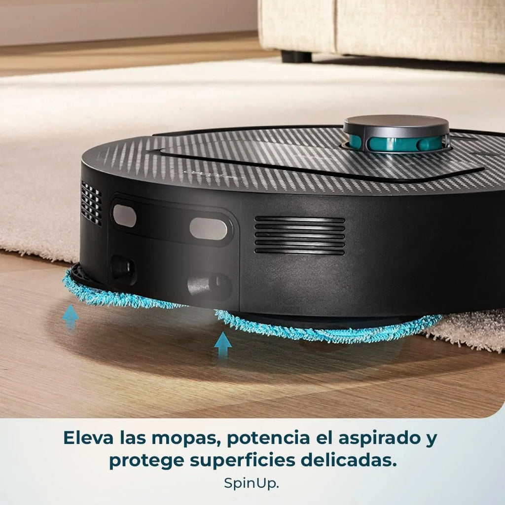 Cecotec Robot Aspirador y Friegasuelos con Autovaciado Conga X50 X-Treme