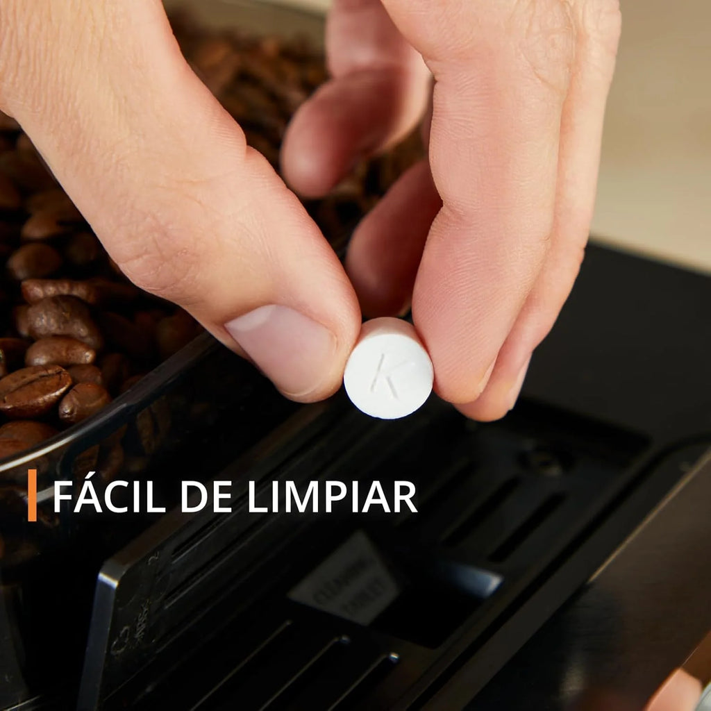 KRUPS Sensation, Cafetera Superautomática, 5 Bebidas, Espumador