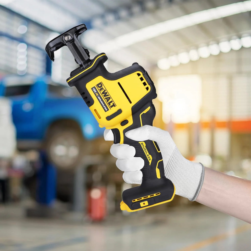 DEWALT Mini-Sierra Sable XR 18V sin cargador/batería, DCS369N-XJ