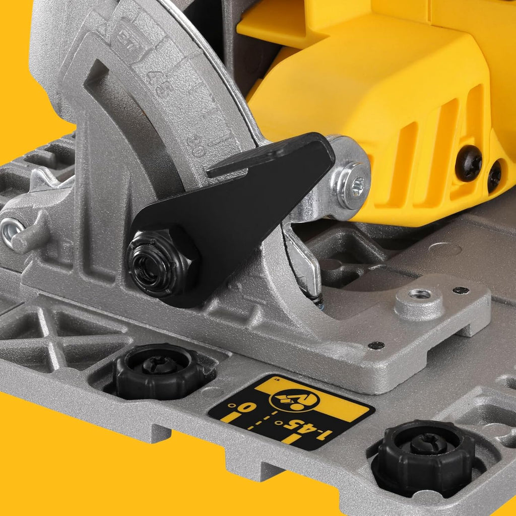 DEWALT XR 18V sierra circular sin escobillas con hoja de 184 mm, corte de 58 mm, LED y maletín TSTAK, DCS572NT-XJ