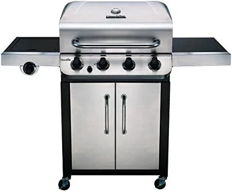 Char-Broil Convective 440 S Gas Barbecue with 4 Burners, Cast Iron Grates, Stainless Steel Burners - Ideal for Outdoor Cooking, Garden and Patio