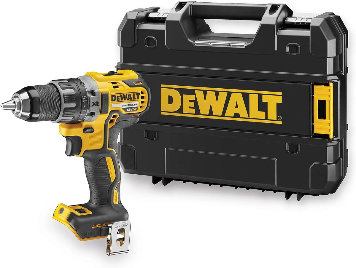 DEWALT Taladro Atornillador Sin Escobillas 18V XR - No incluye Batería ni Cargador, DCD791NT-XJ
