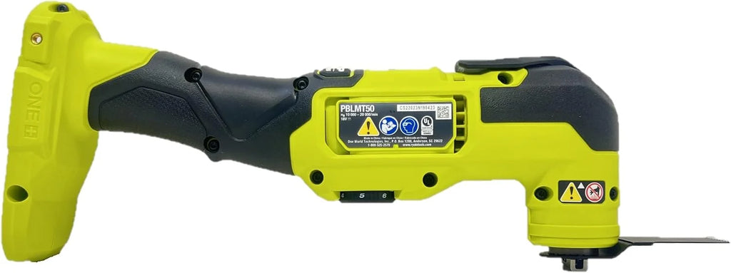 RYOBI Multiherramienta inalámbrica sin escobillas PBLMT50B ONE+ HP de 18 voltios (solo herramienta)